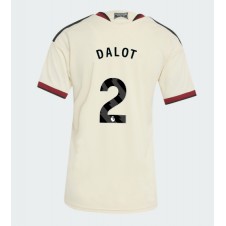 Manchester United Diogo Dalot #2 Tredje Tröja Dam 2026-27 Korta ärmar